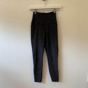 Beyond Yoga Spacedye Pocket Leggings Dark Grey